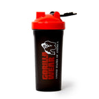 Gorilla Wear Shake Beker XXL - 1000 ml - Zwart/Rood
