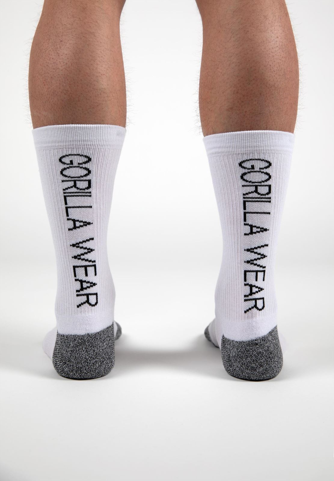 Gorilla Wear Performance Crew Sokken - Wit