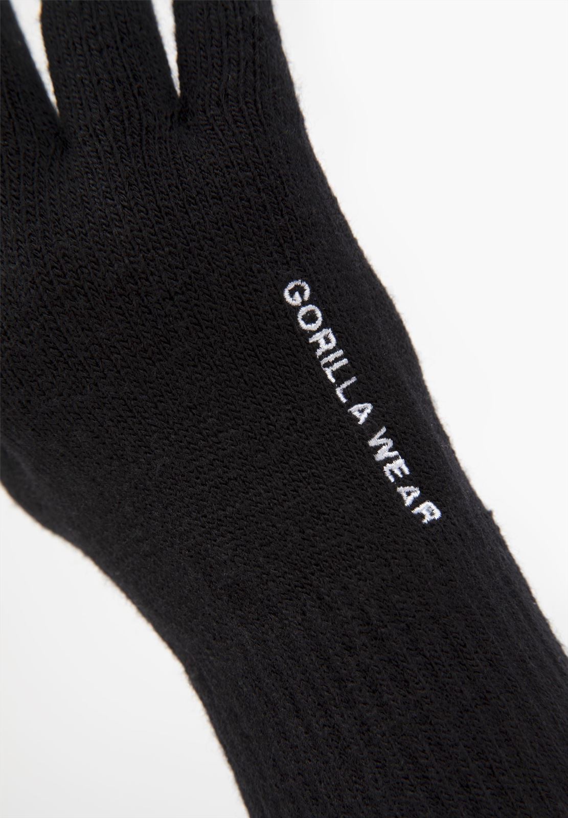 Gorilla Wear Waco Gebreide Handschoenen Zwart