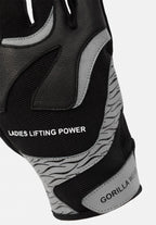 Gorilla Wear Dames Fitness Handschoenen 2.0 - Zwart/Grijs