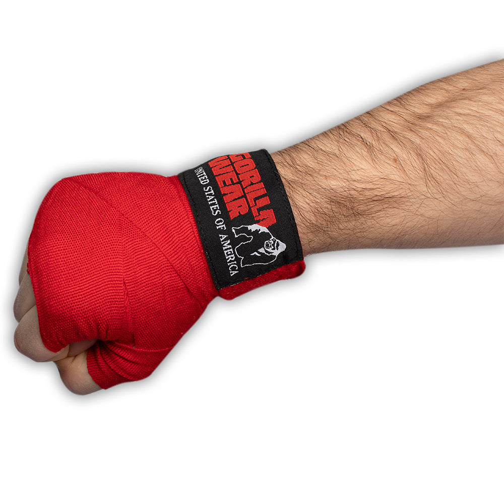 Gorilla Wear Boksbandages - Rood