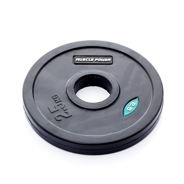 Muscle Power Rubber Halterschijf (50 mm)