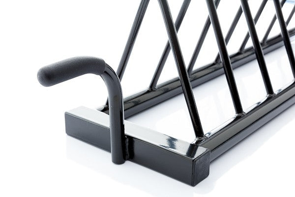 Muscle Power Opbergrek - voor 8 Bumper Plates - Zwart - Schijvenstandaard