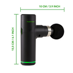 Tunturi Massage Gun Mini - Massage Gun - 4 opzetstukken