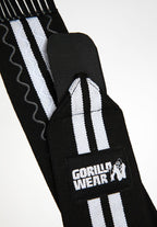 Gorilla Wear Ankle Wraps - Zwart/Wit