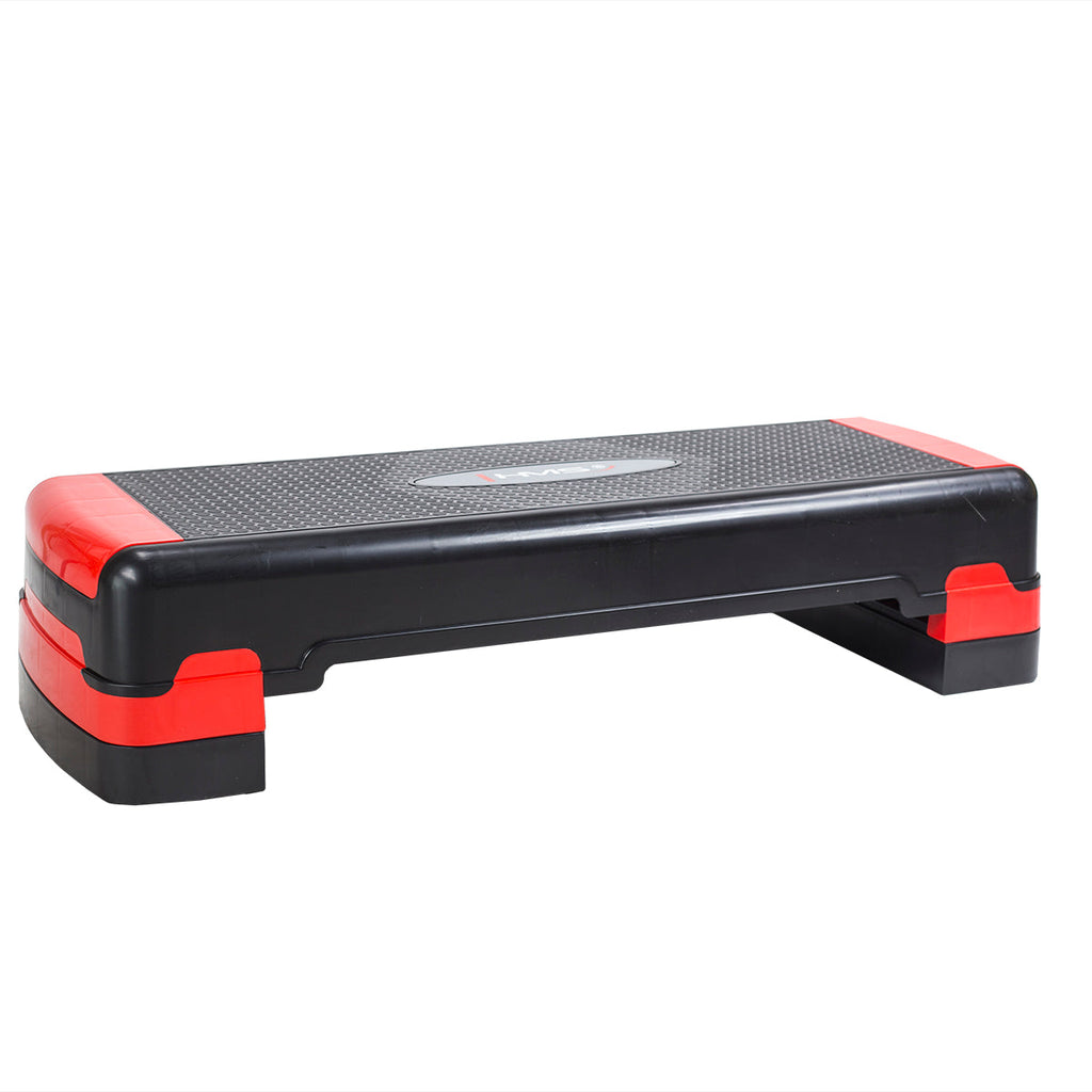 HMS Fitness Aerobic Step - Zwart/Rood