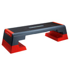 HMS Fitness Premium Aerobic Step - Zwart/Rood