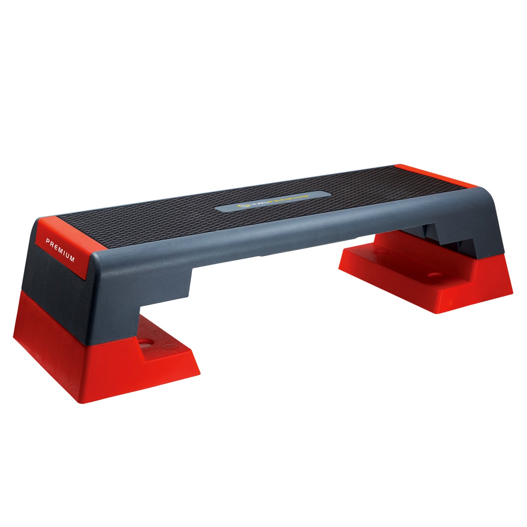 HMS Fitness Premium Aerobic Step - Zwart/Rood