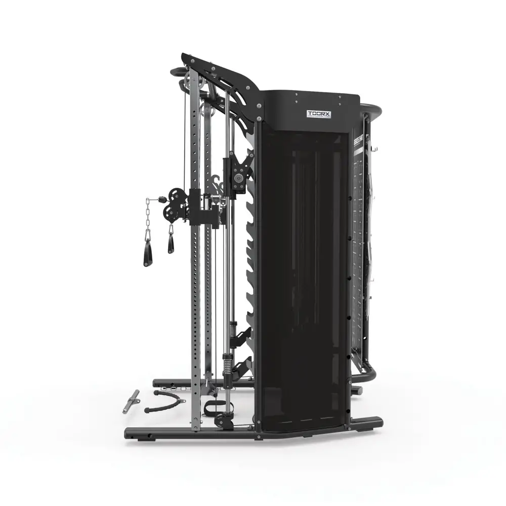 Toorx Professional ASX-7000 3-in-1 Dual Pulley Smith Machine & Rack