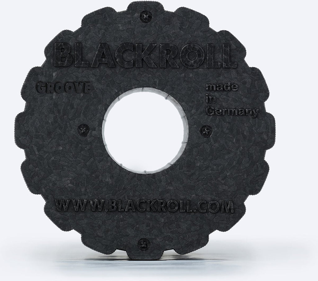 Blackroll Standard Groove Foam Roller - 30 cm - Zwart