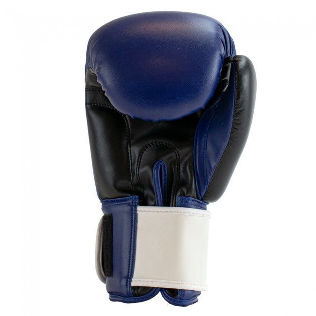 Super Pro Combat Gear Rebel (Kick)Bokshandschoenen - Blauw/Wit