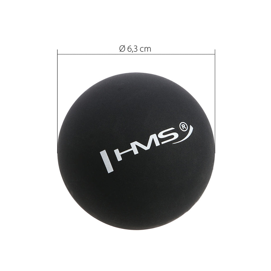 HMS Lacrosse Massagebal - Zwart