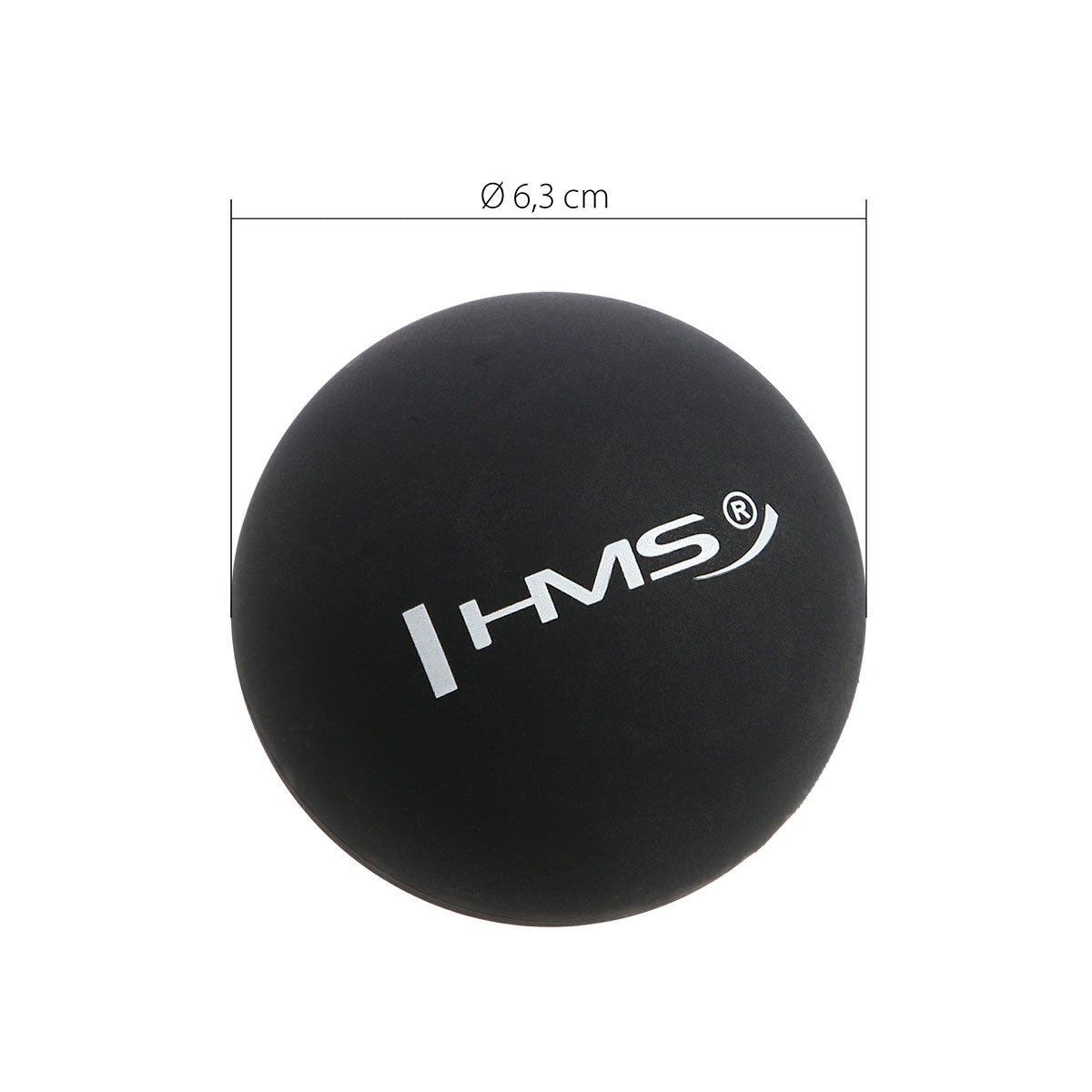 HMS Lacrosse Massagebal - Zwart