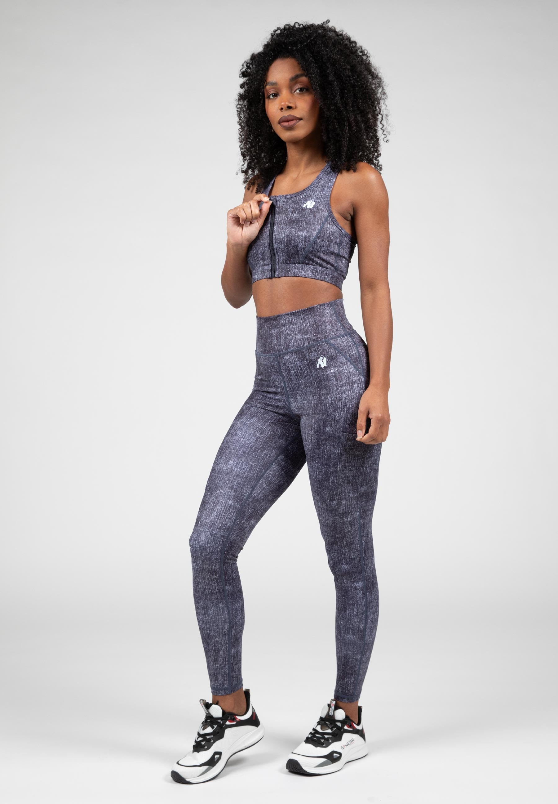 Gorilla Wear Camilla Legging - Denim Blauw