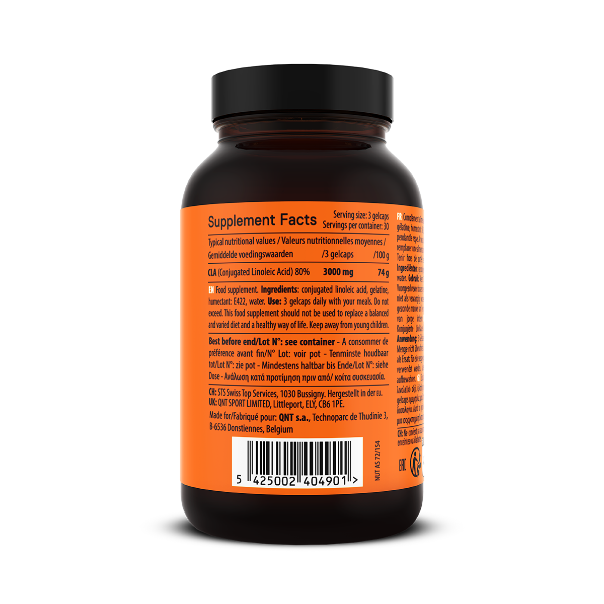 QNT CLA 1000 mg - 90 Gel Capsules