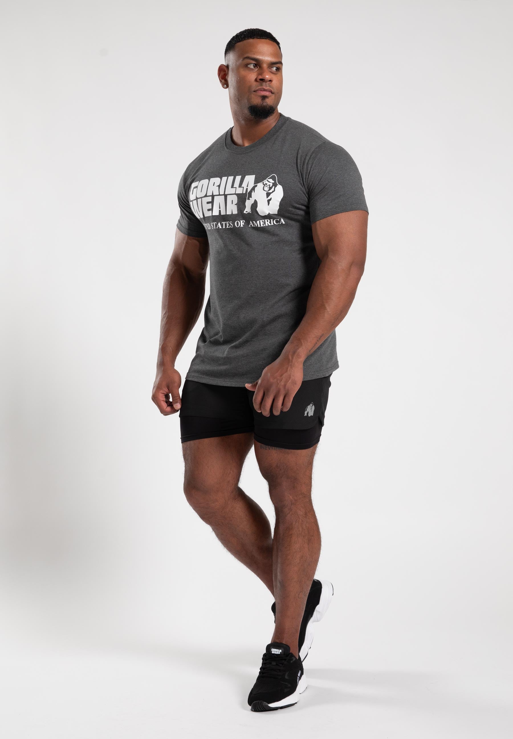 Gorilla Wear Classic T-shirt - Donkergrijs