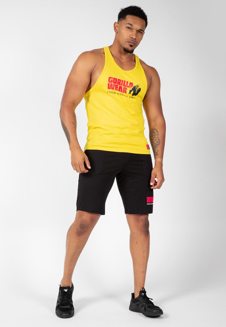 Gorilla Wear Classic Tank Top - Geel