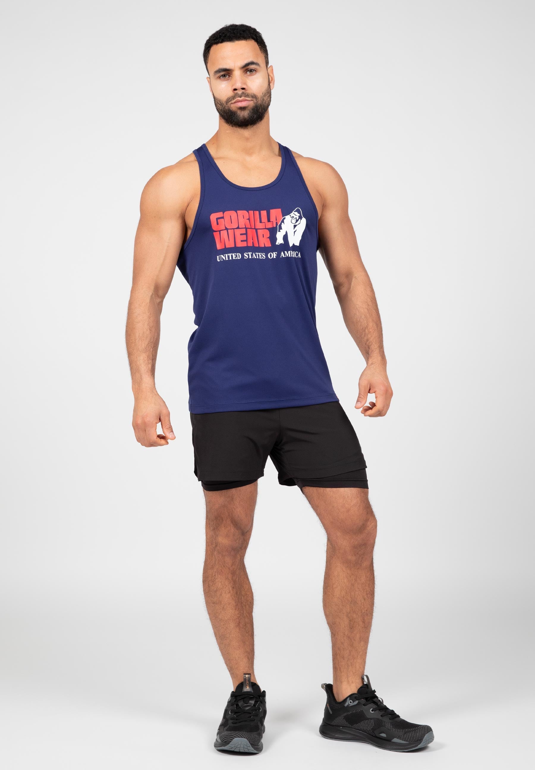 Gorilla Wear Classic Training Tank Top - Marine blauw