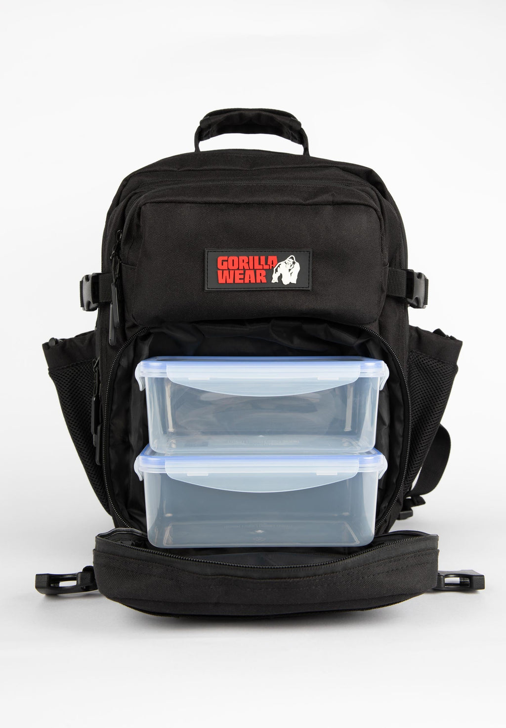 Gorilla Wear Clyde Meal Prep Rugzak - Sporttas - Zwart