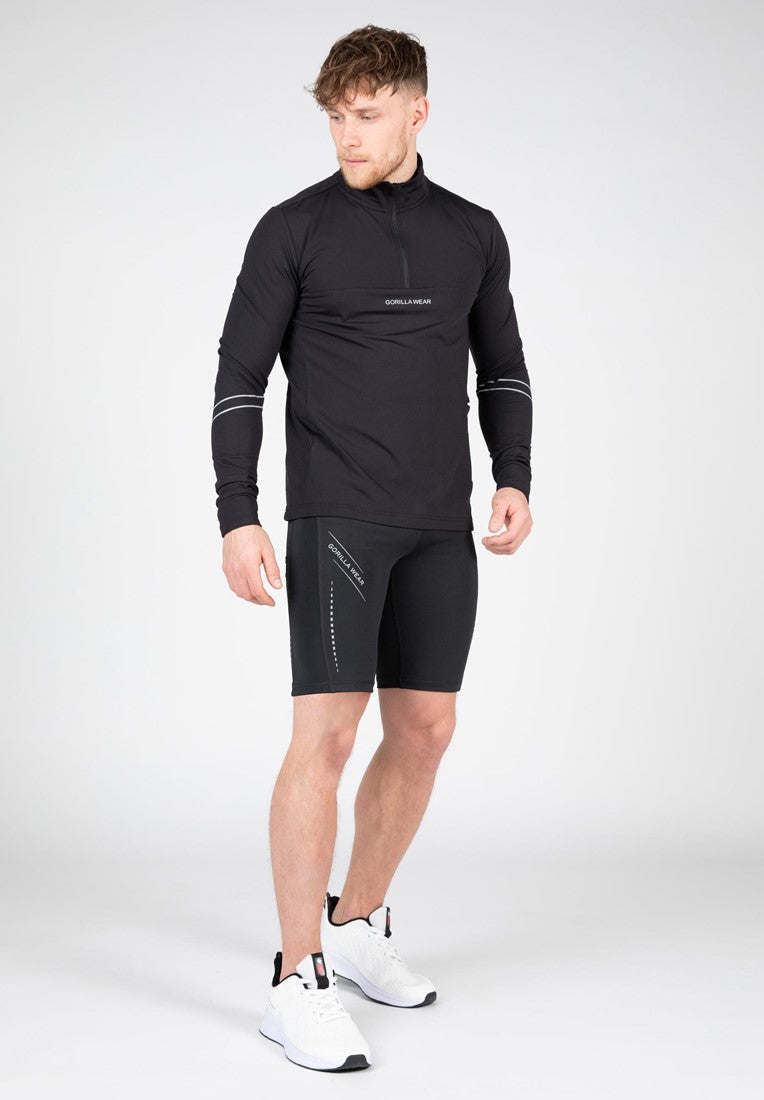 Gorilla Wear Cooper Short Tights - Zwart