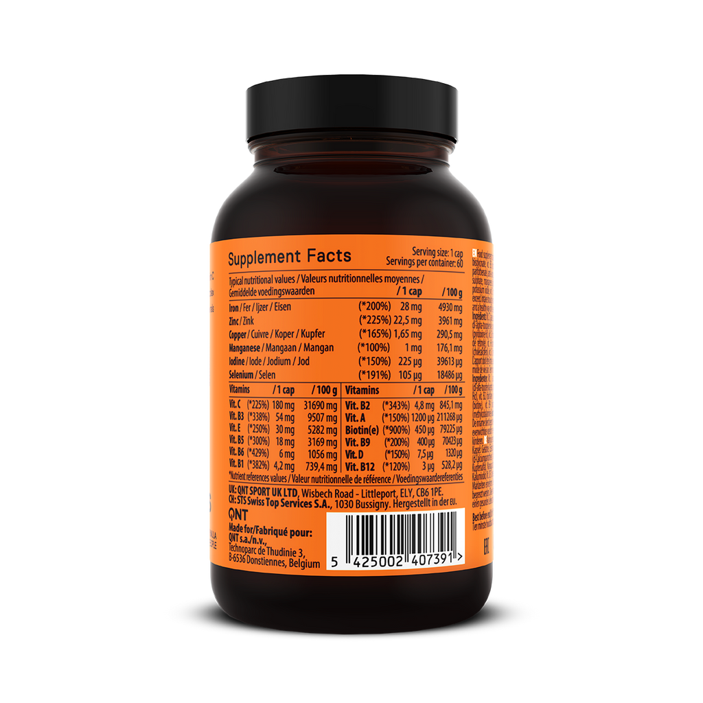QNT Daily Vitamins - 60 Capsules