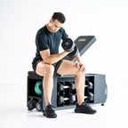 Lifemaxx Ronde PU Dumbbell Set - 2 x 3 kg