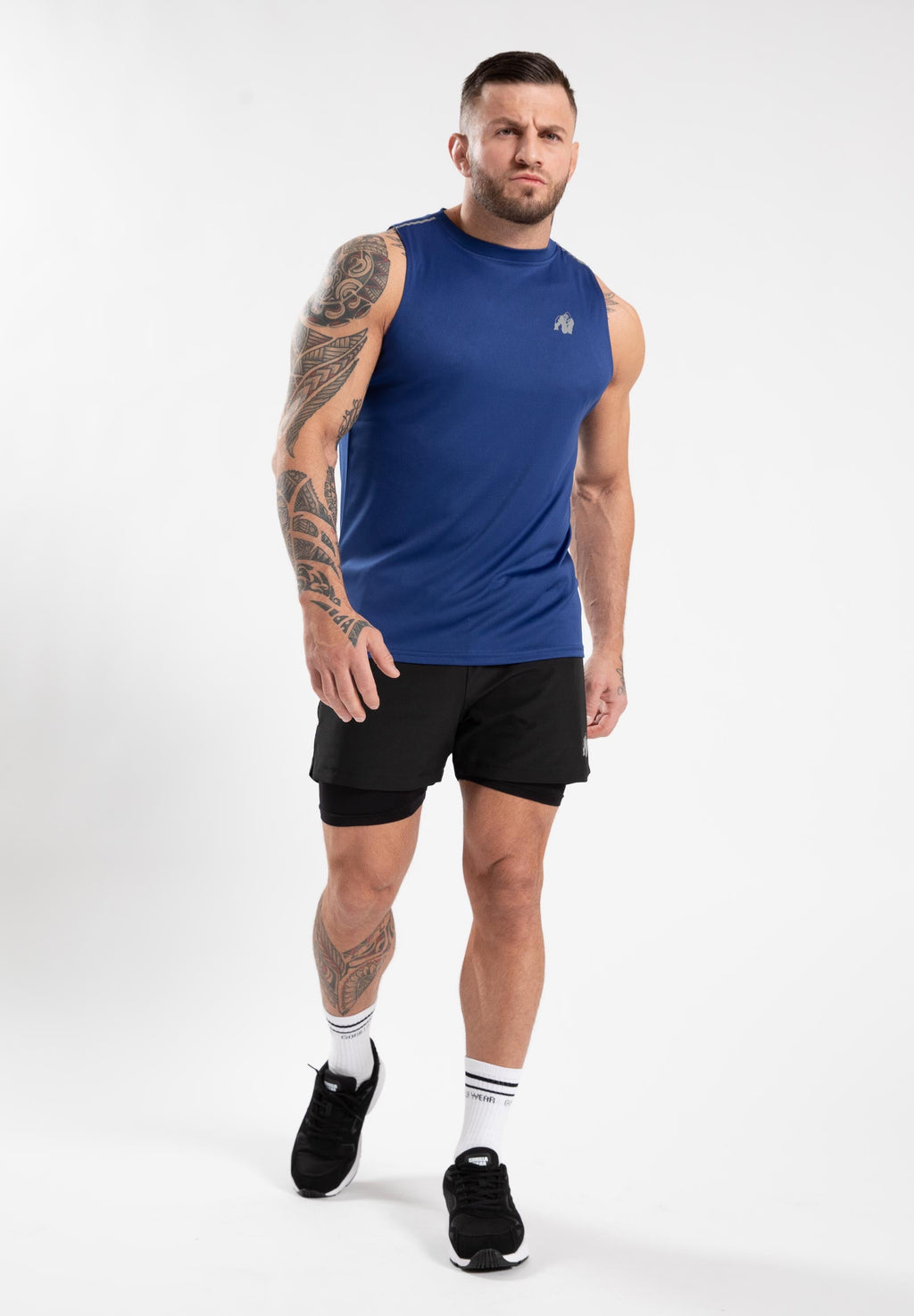 Gorilla Wear Easton Tank Top - Blauw