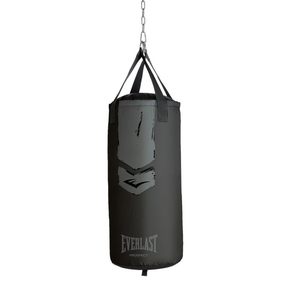 Everlast Prospect 2 Heavy Bag Kit - Bokszak & Bokshandschoenen - Zwart/Grijs - Tweedekans