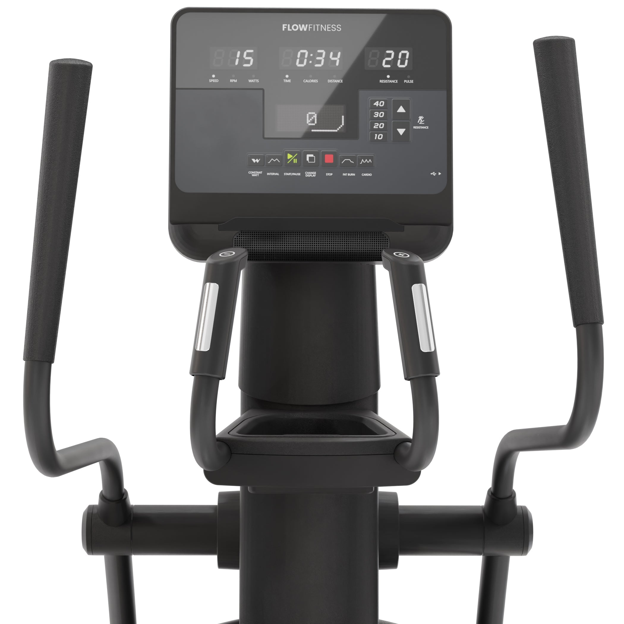 Flow Fitness Perform Pro X6i Crosstrainer - LED Console - Geschikt voor professioneel gebruik