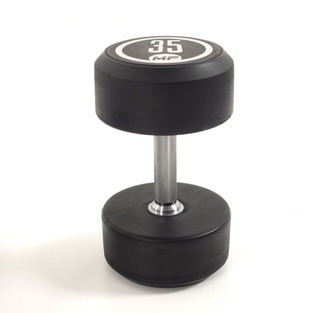 Muscle Power Ronde Rubber Dumbbell Set - 8 x 32,5-40 kg