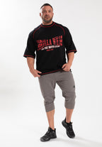 Gorilla Wear Finley Oversized T-shirt - Zwart/Rood
