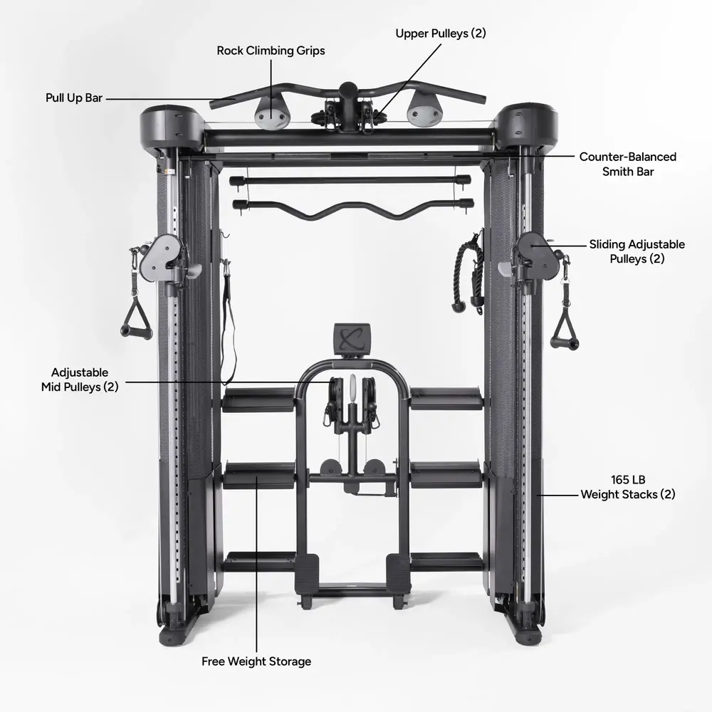 Inspire Series FT2 Pro Smith Machine - Functional Trainer