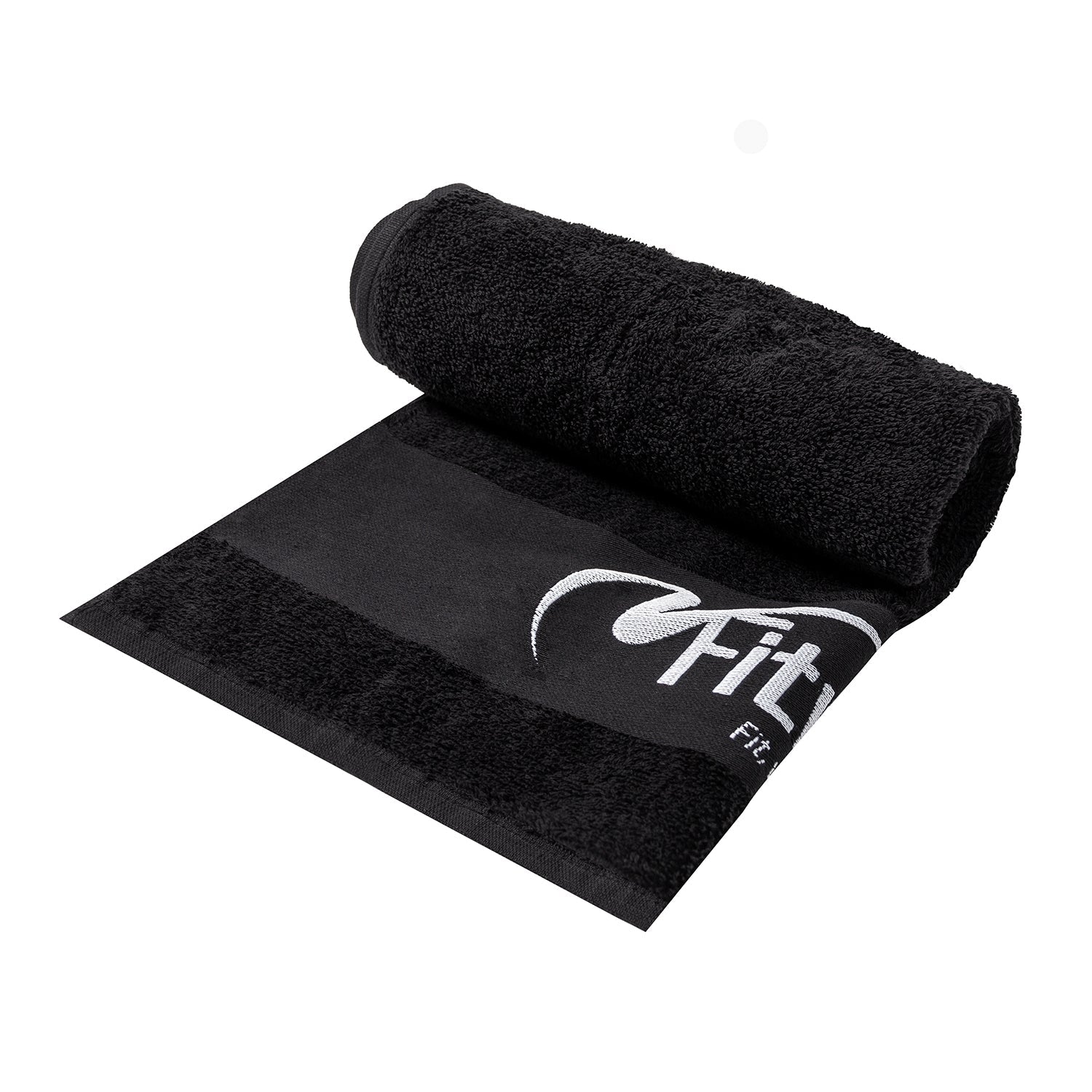 Fitwinkel Handdoek - 100 x 50 cm - Zwart