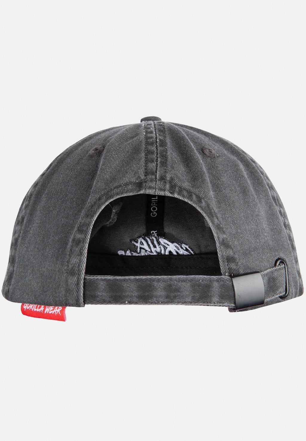 Gorilla Wear Galway Distressed Cap - Pet - Washed Grijs
