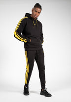 Gorilla Wear Banks Oversized Hoodie - Zwart/Geel