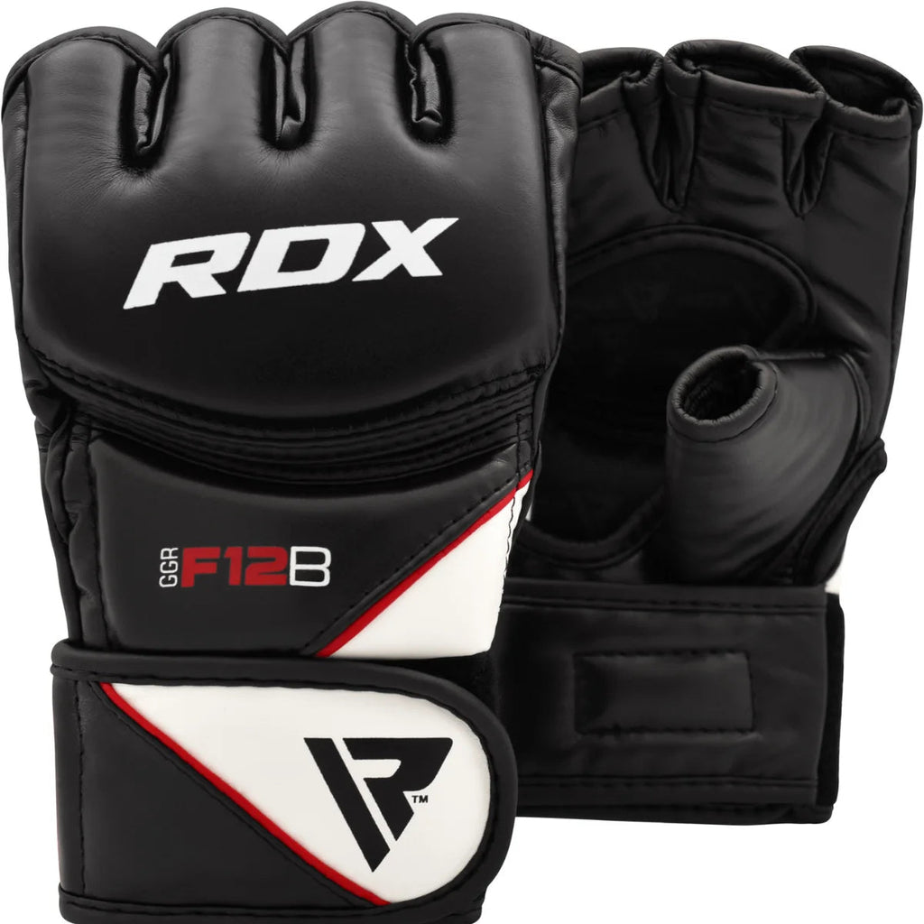 RDX Sports GGRF-12 Grappling Gloves - MMA Handschoenen - Zwart