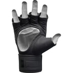 RDX Sports F15 Noir MMA Grappling Gloves - Zwart