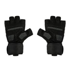 Reeva Fitness Handschoenen met Wrist Wrap - Zwart