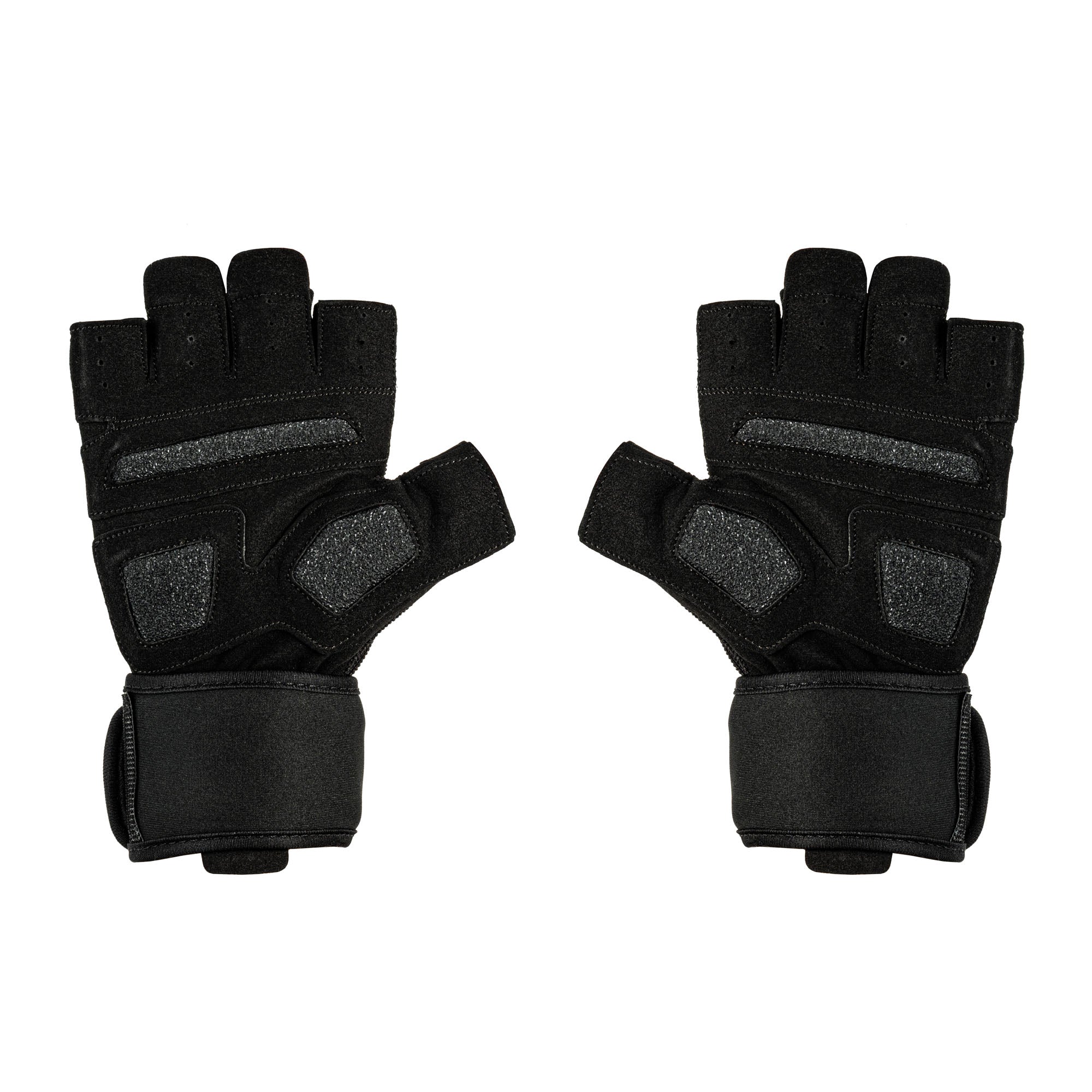 Reeva Fitness Handschoenen met Wrist Wrap - Zwart