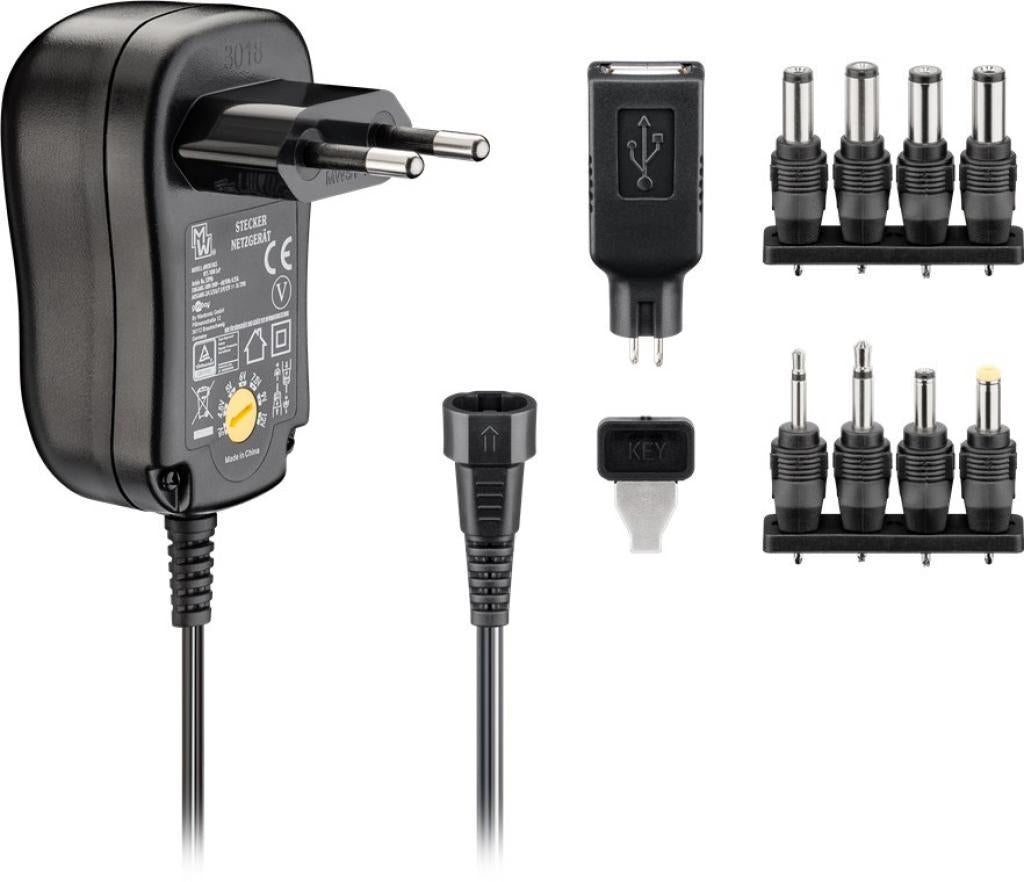 Goobay EcoFriendly Universele Adapter 1000 MA