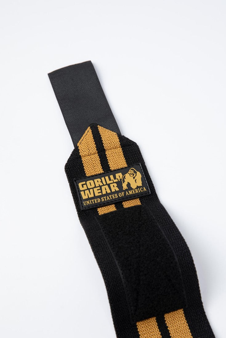 Gorilla Wear Wrist Wraps Pro - Zwart/Goud