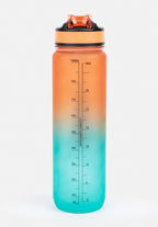 Gorilla Wear Gradient Waterfles - 1000 ml - Groen/Oranje