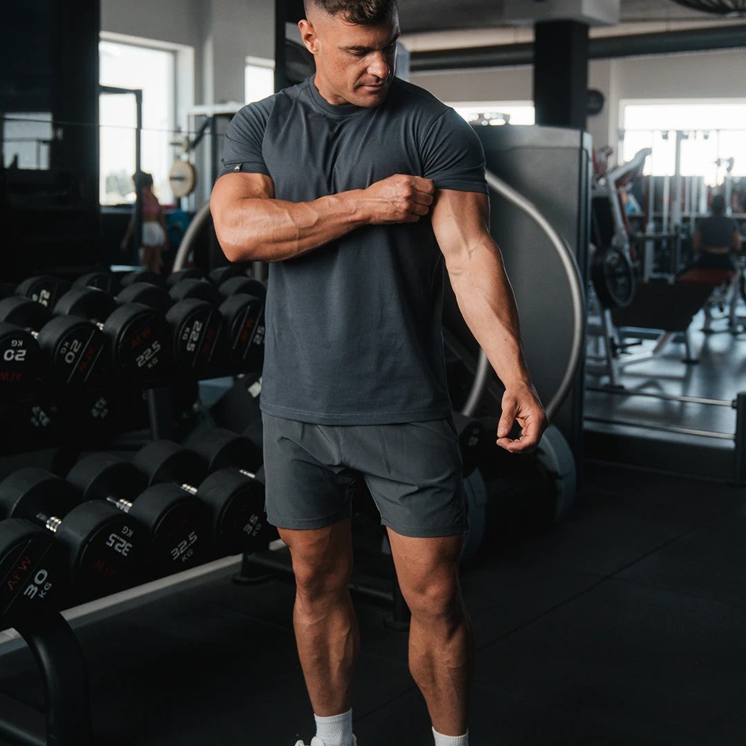 Reeva Premium Active Short - Sport Broek - Grijs