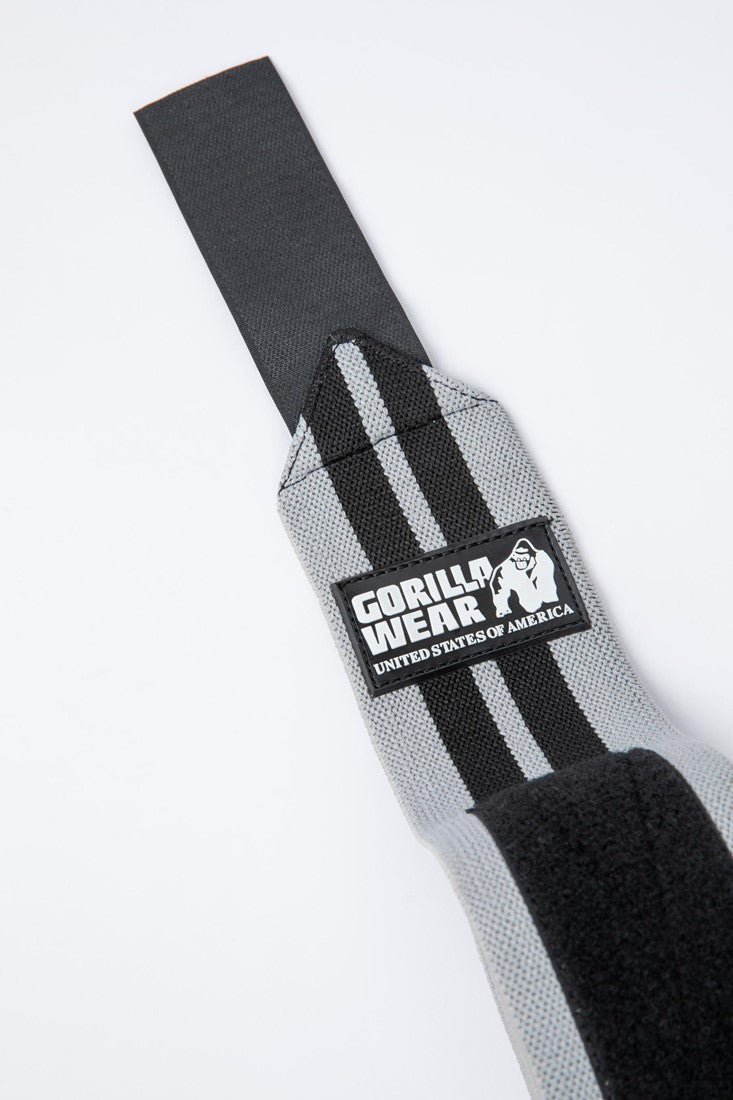 Gorilla Wear Knee Wraps - Grijs/Zwart