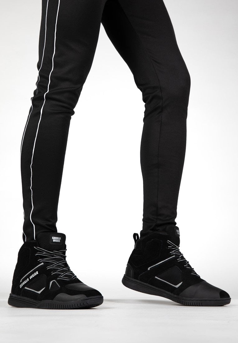 Gorilla Wear Troy High Tops Sportschoenen - Zwart/Grijs