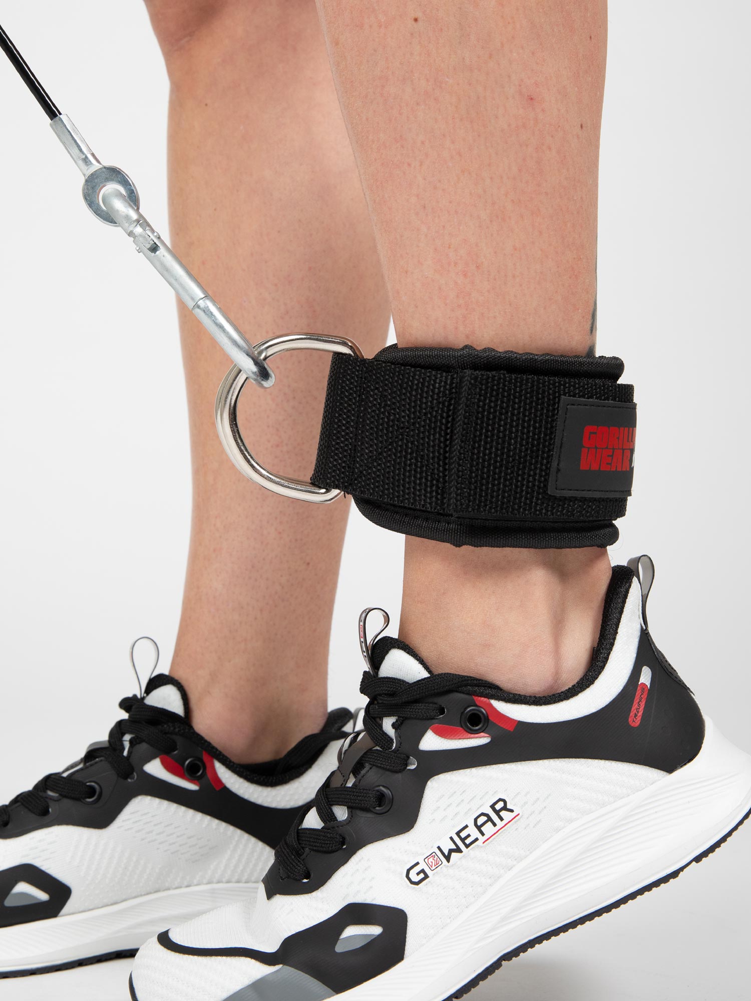 Gorilla Wear Ankle Straps - Zwart