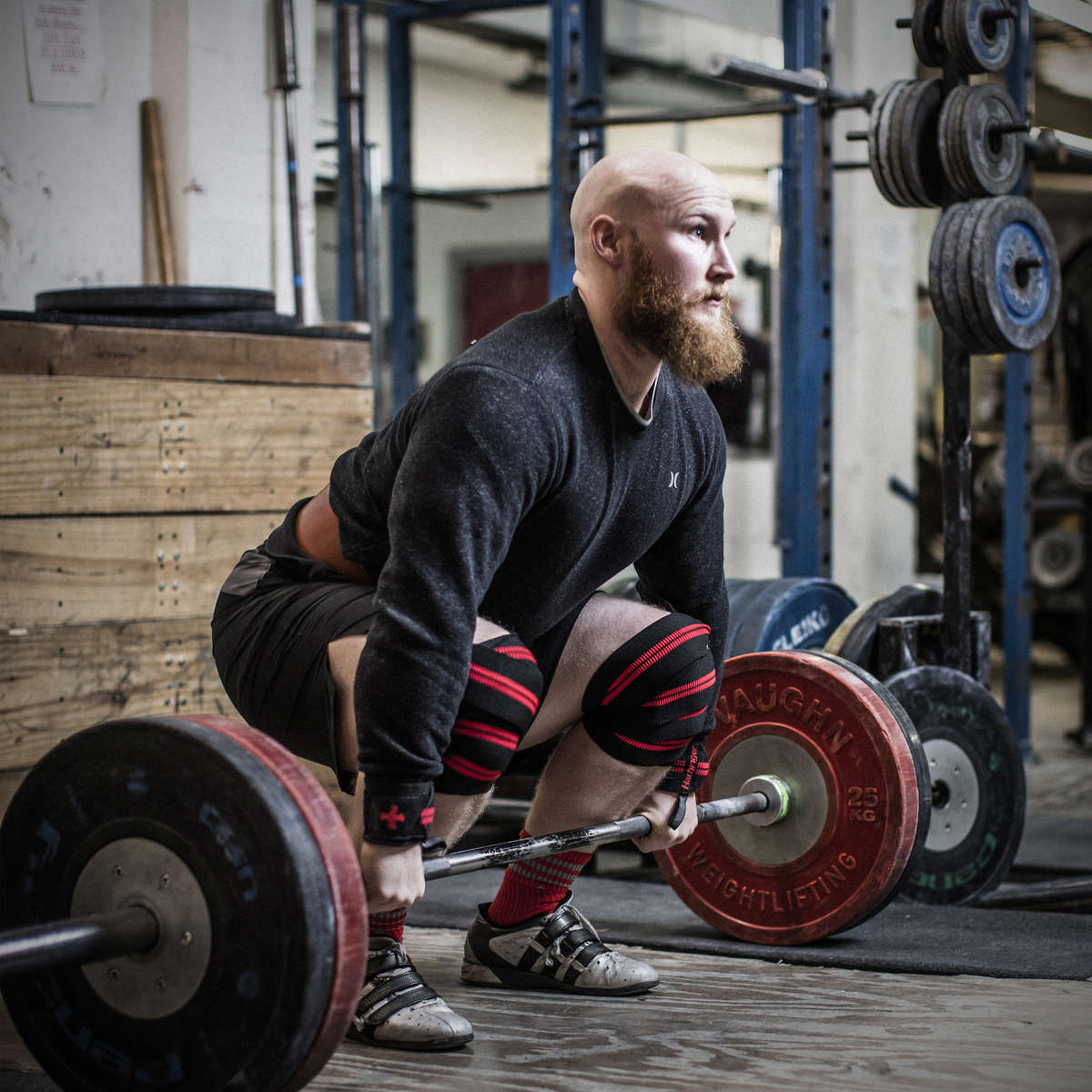 Harbinger Red Line Knee Wraps