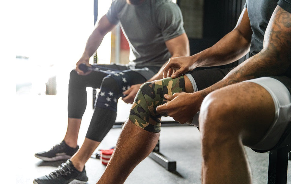 Harbinger Red Line Knee Wraps - Camouflage