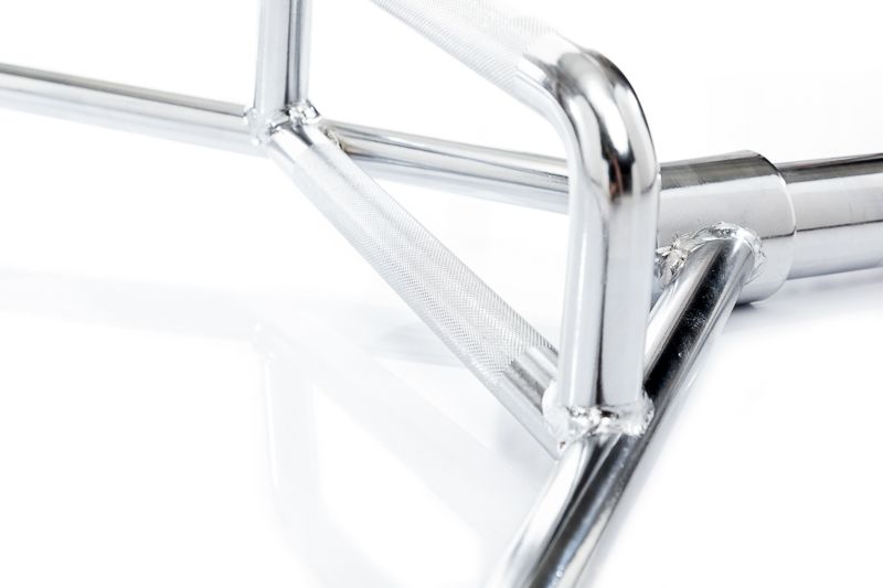 Muscle Power Olympische Hex Bar - Shrug Bar - Trap Bar - 160 cm