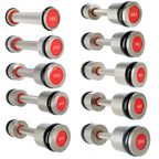 HMS Chroom Dumbbell Set - 2 x 9 kg